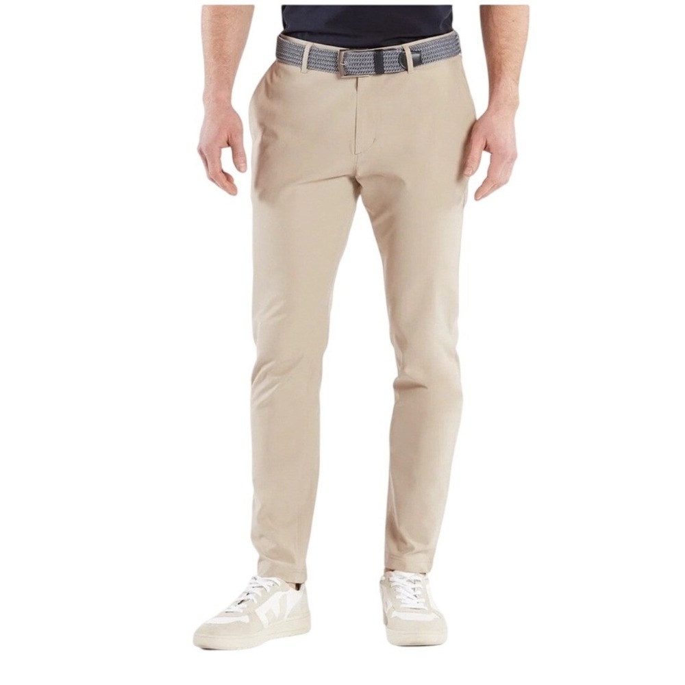 Public Rec Mens VIP Chino Golf Pants 33X30 NWT Khaki Casual Sand Performance
